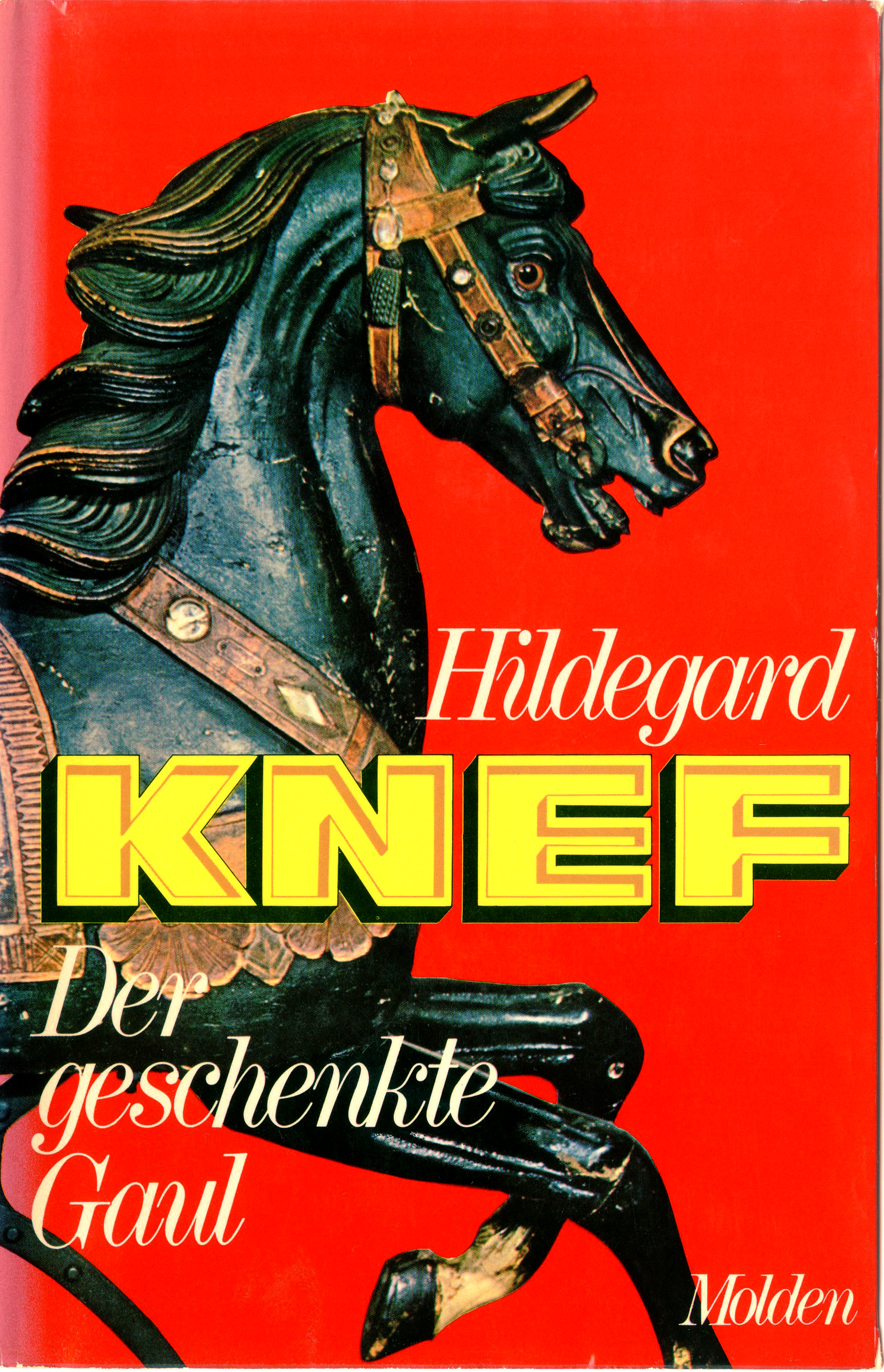 09_Cover von Hildegard Knef Der geschenkte Gaul Molden Verlag 1970